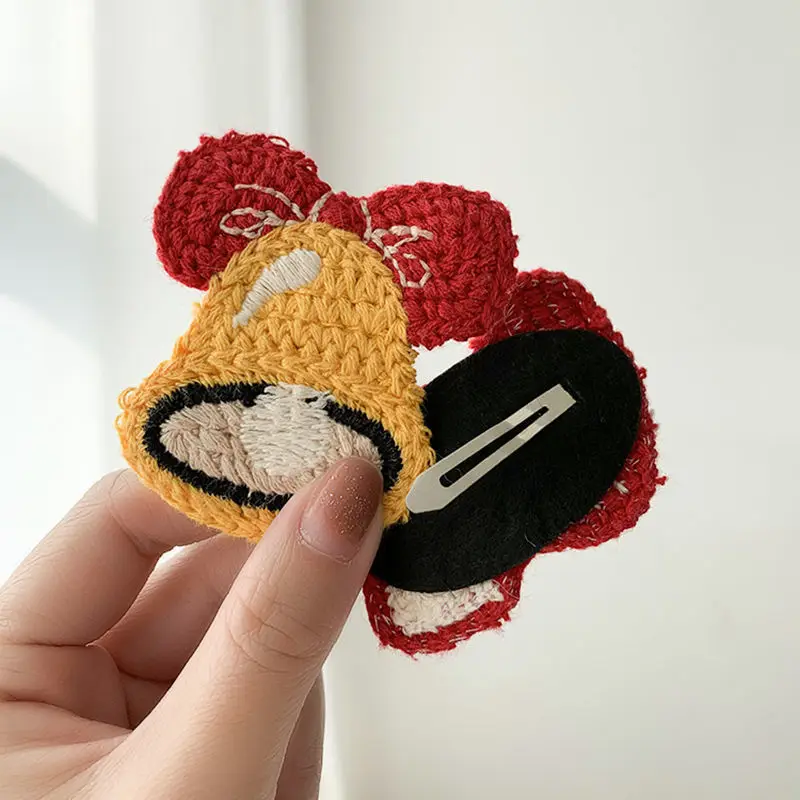 Horquillas de Navidad para el pelo de niño – Con motivos de alce y árbol - imagen 3