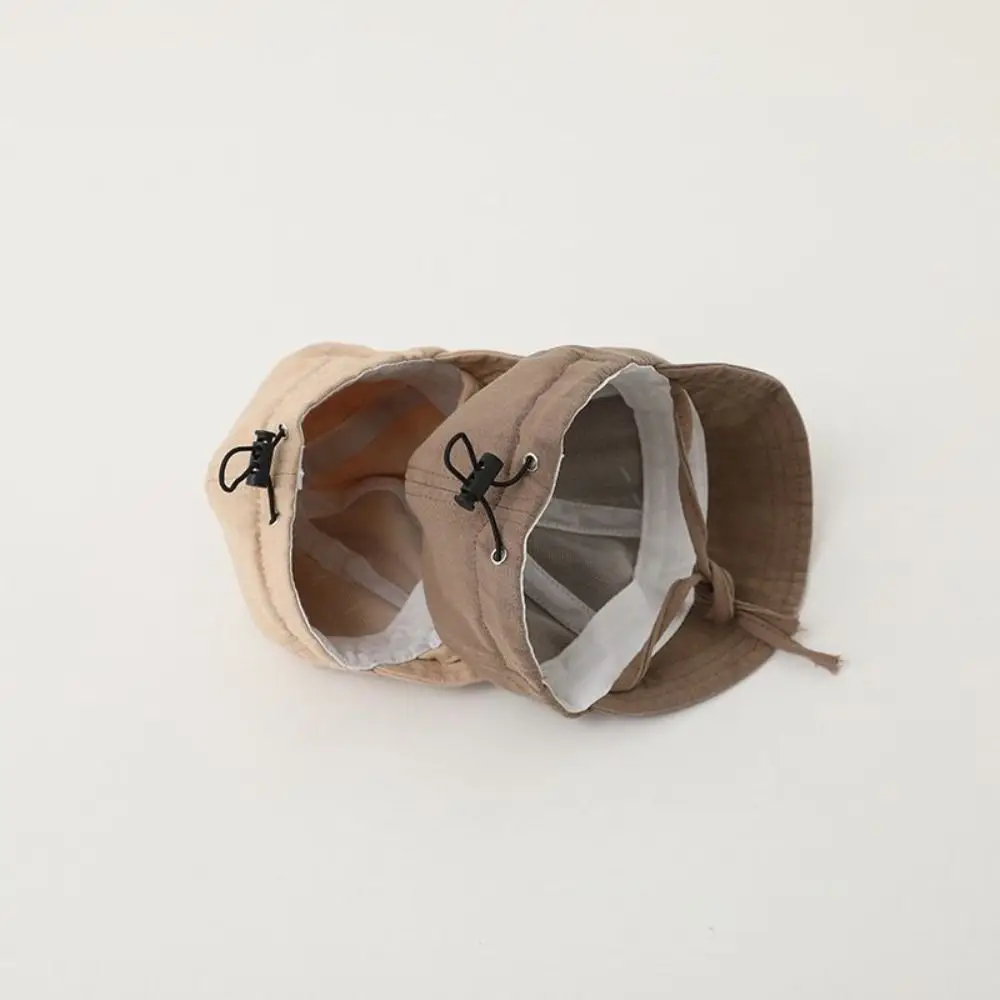 Gorro de bebé con visera algodón, protección solar - imagen 2