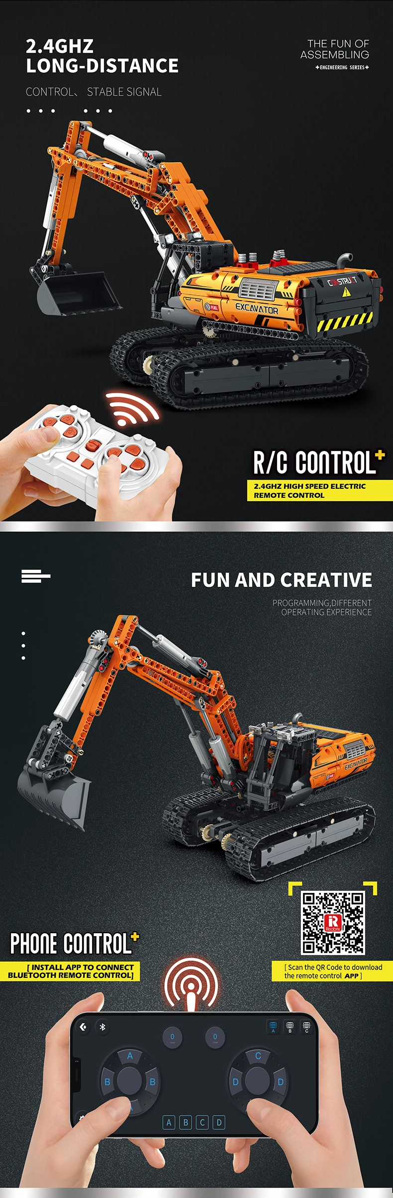 Control remoto del juguete