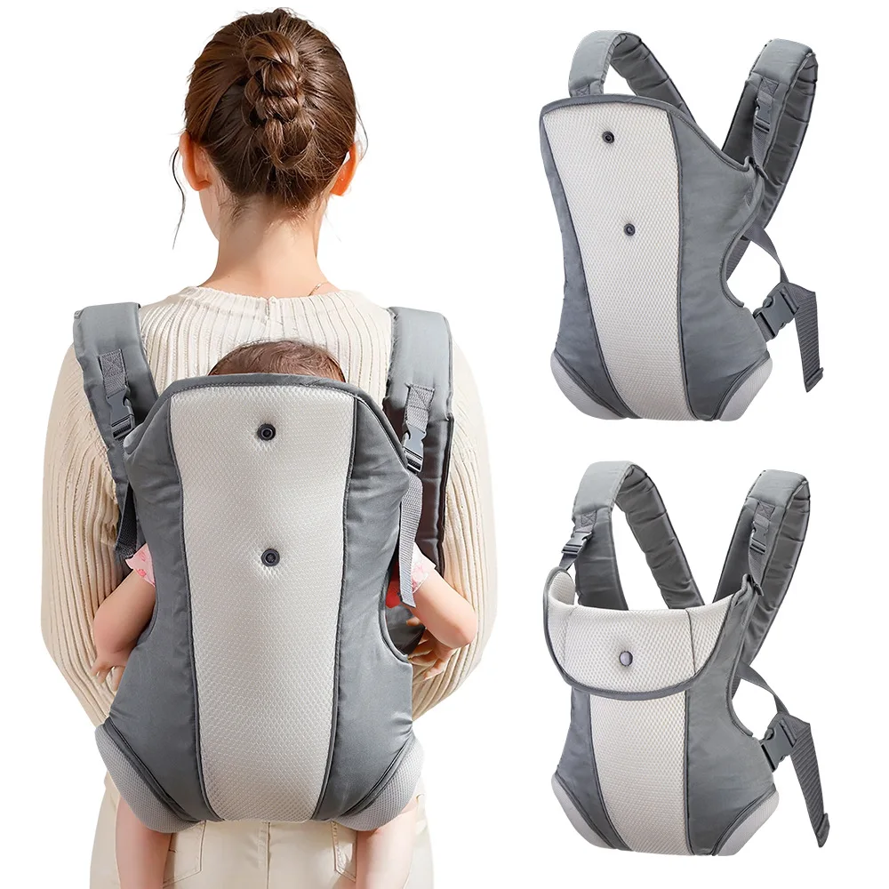 Portabebés ergonómico y transpirable para bebés – Diseño manos libres - imagen 3