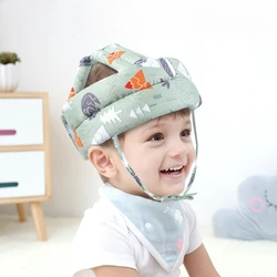 Casco de seguridad infantil ajustable anticolisión con almohadilla
