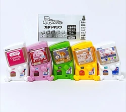 Figura de gashapon Zun para escritorio, amigos sentados