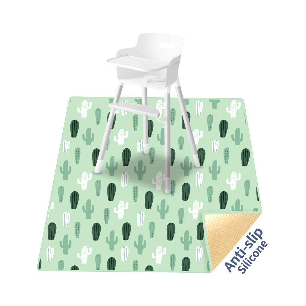 Protector antisalpicaduras HappyFlute para silla alta – Impermeable y lavable - imagen 4