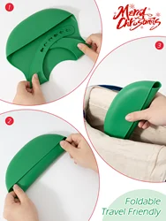 Babero de silicona impermeable ajustable sin BPA para bebé