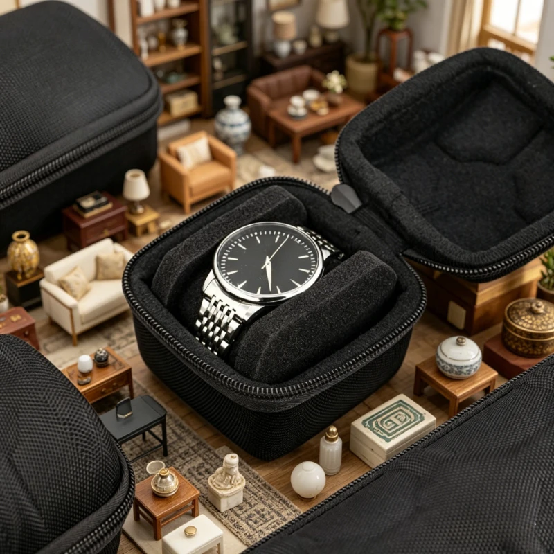 Funda protectora para relojes portátil con espuma flexible - imagen 2