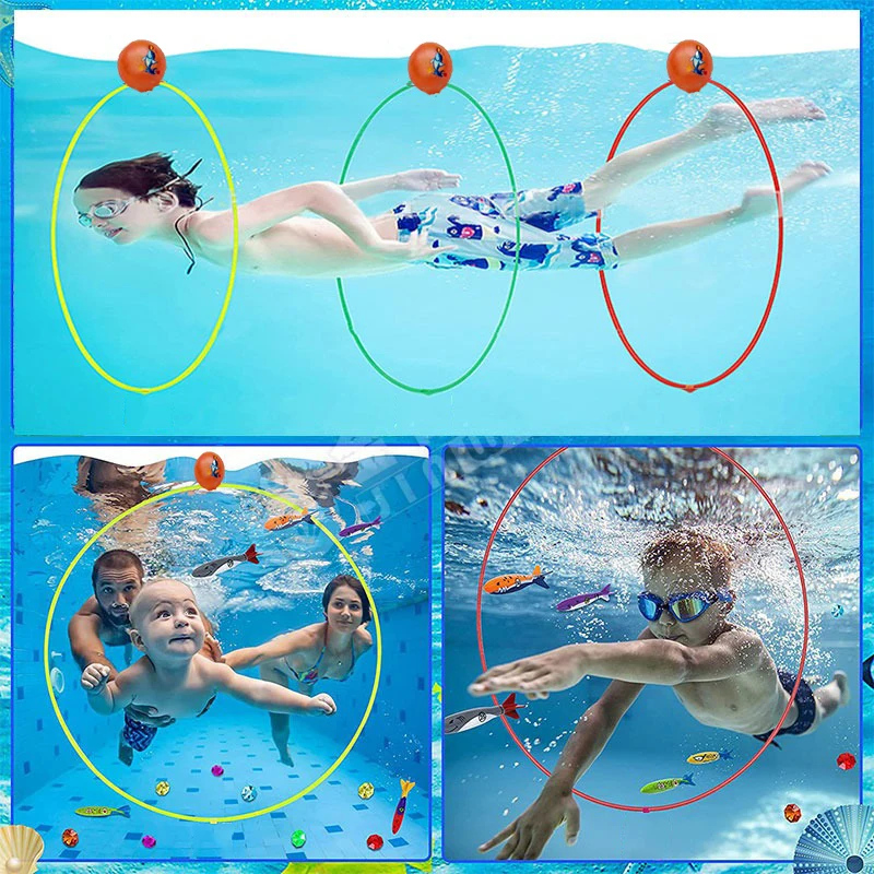 Anillo de buceo para niños y adultos – juego acuático