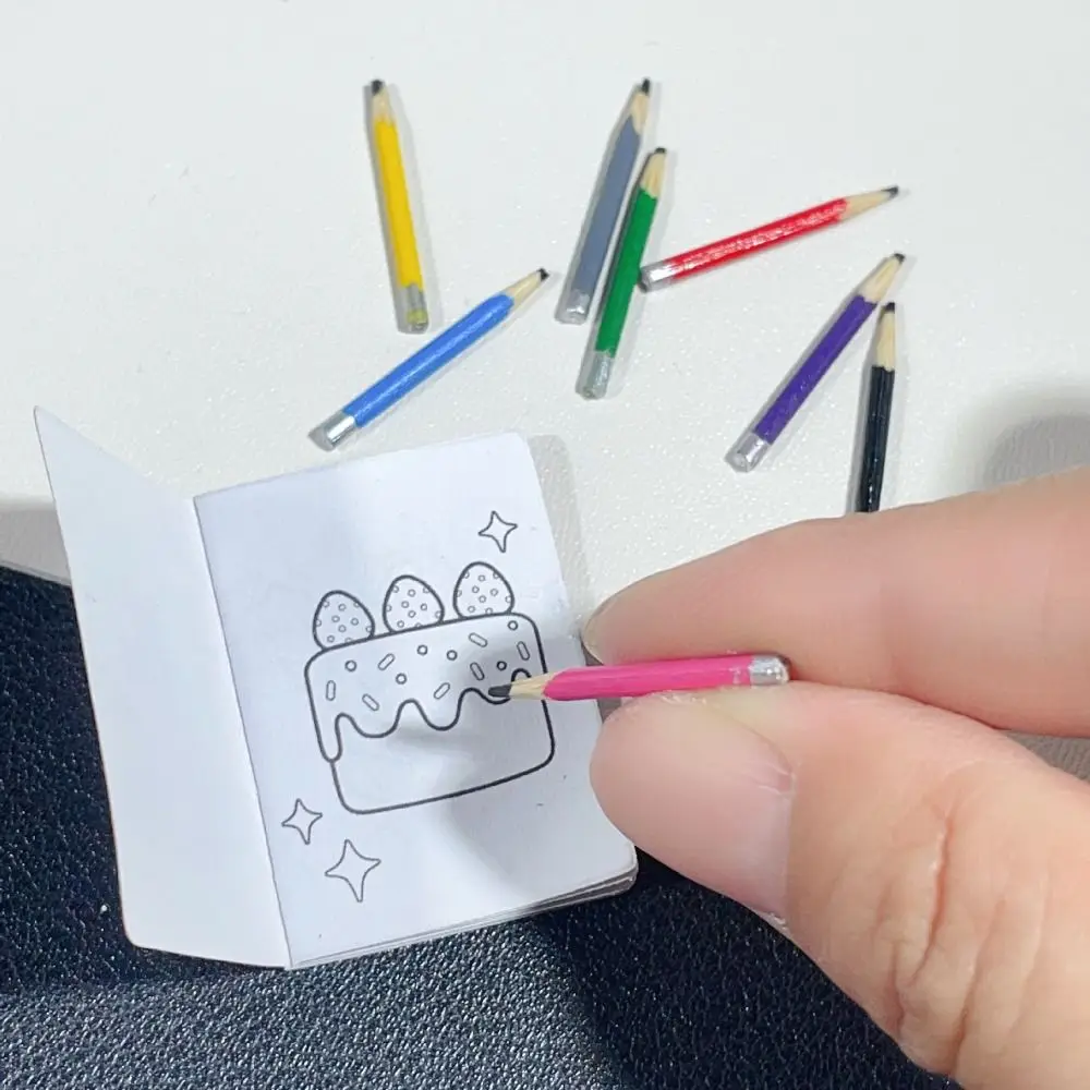 Juego de mini lápices de colores