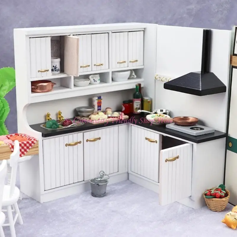 Gabinete cocina en miniatura para casa de muñecas - imagen 2