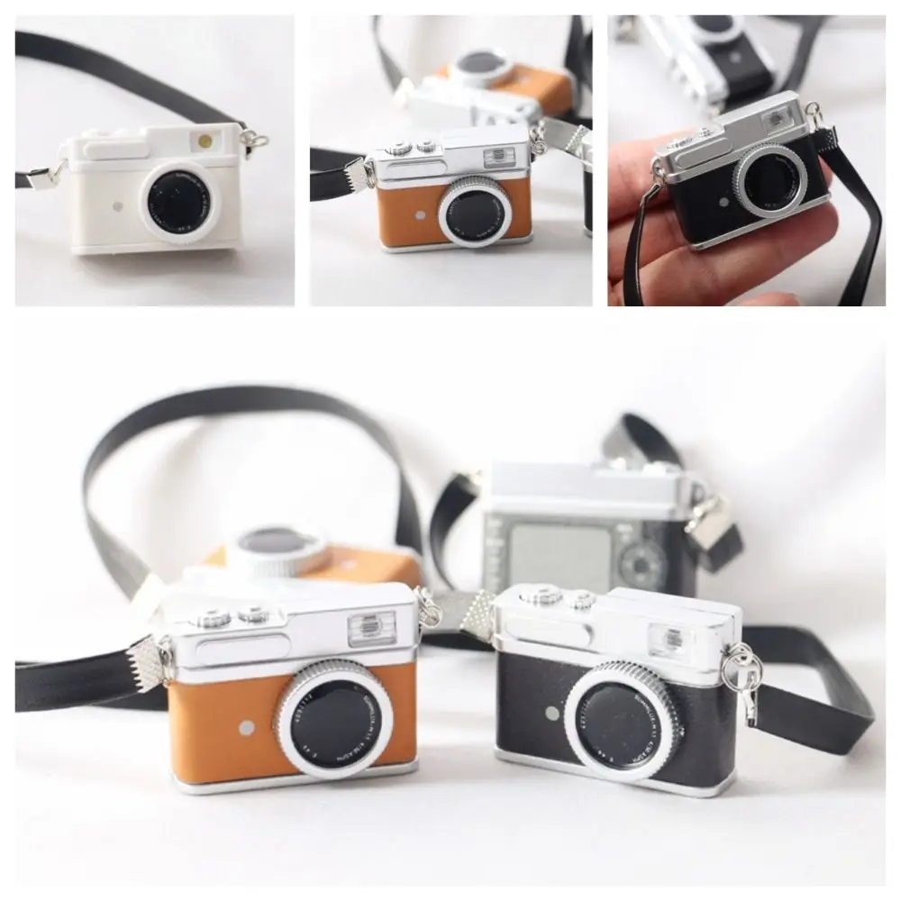 Mini cámara digital estilo retro para muñeca OB11