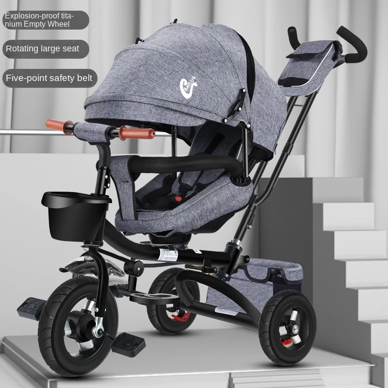 LazyChild Triciclo Plegable para Niños de 1 a 6 Años - imagen 5