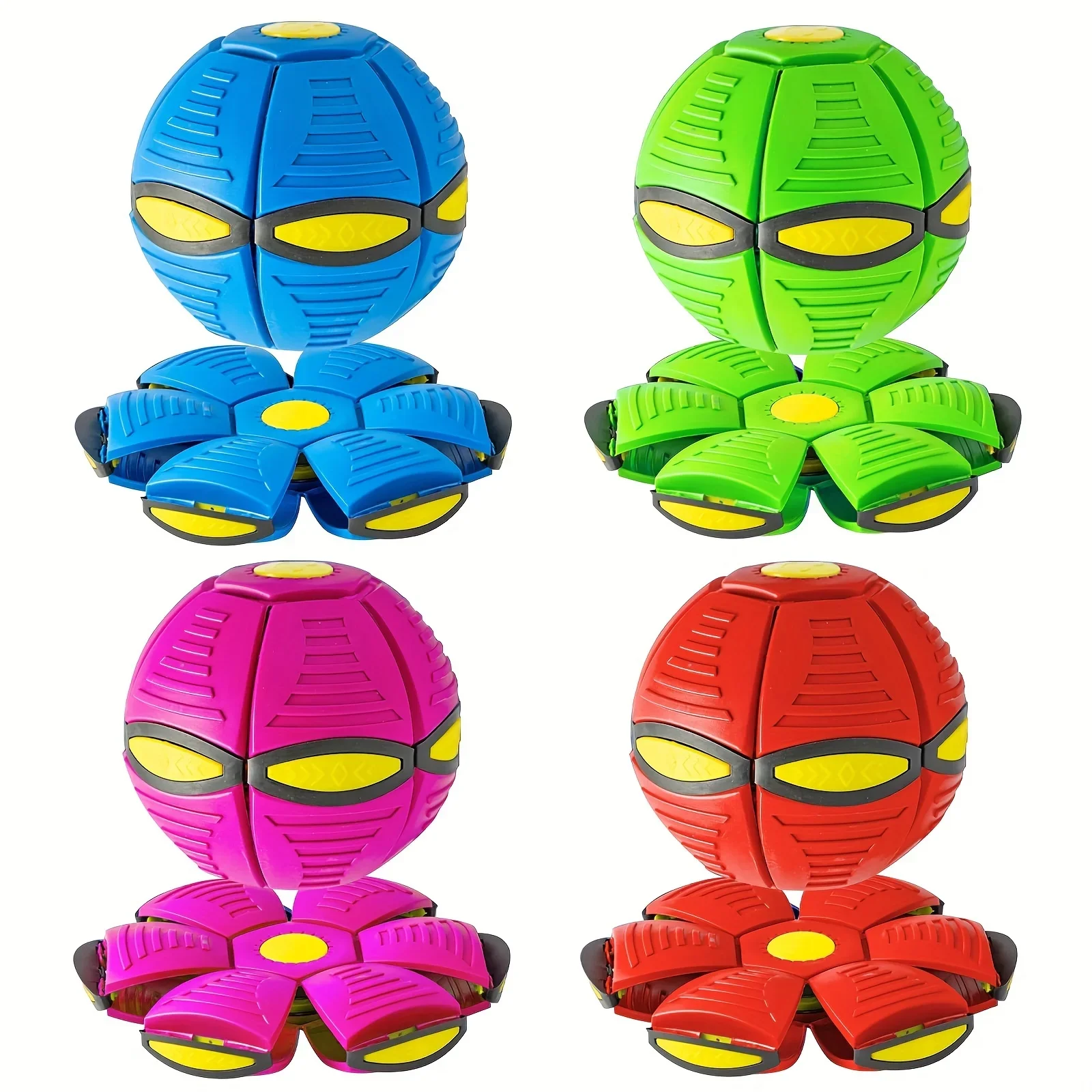Pelota rebotante con disco volador – Juguete resistente para bebé - imagen 5