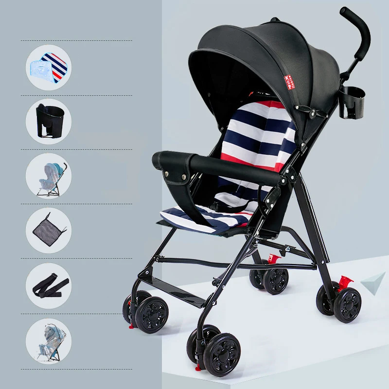 Carrito de paraguas ligero y plegable para bebé 0-36 meses - imagen 5