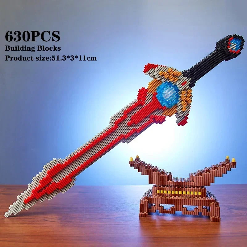 Espada juguete ninja bloques de construcción para niños - imagen 3
