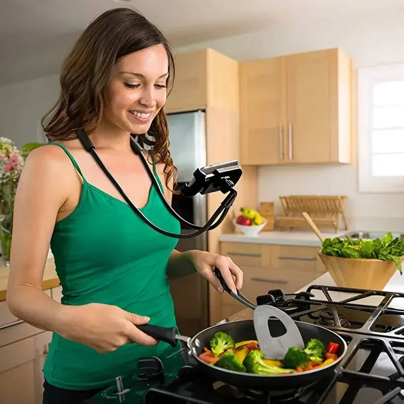 Soporte extensible para móvil de cuello con rotación 360° - imagen 4