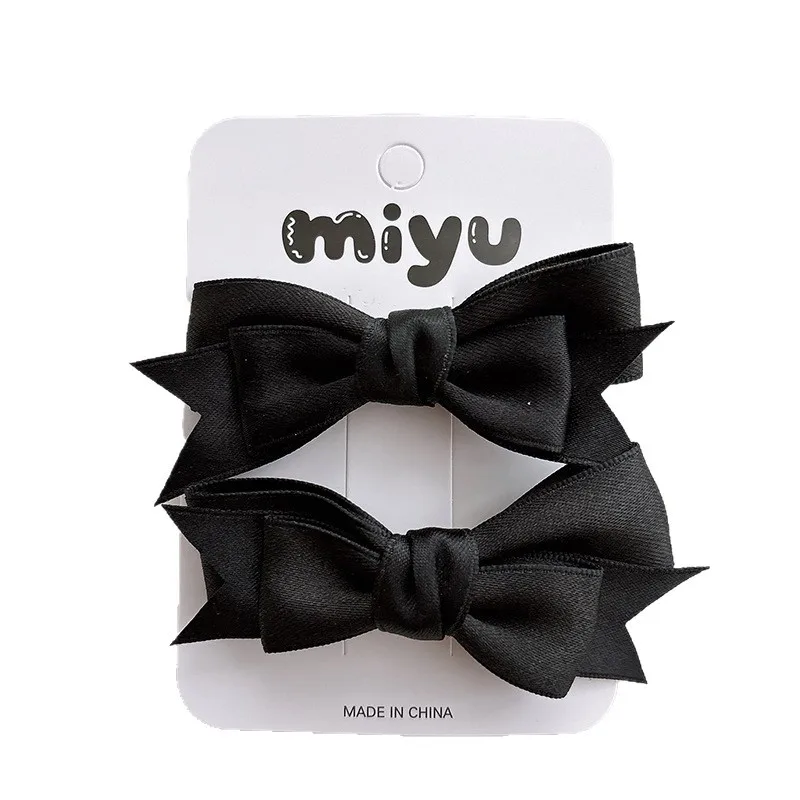 Pinza para el pelo de satén con lazo estilo ballet para niñas - imagen 5