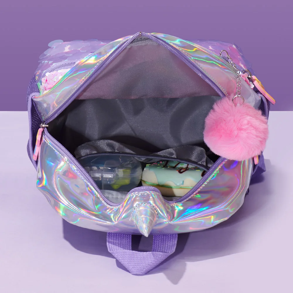 Sunveno mochila infantil unicornio lentejuelas reversibles - imagen 3