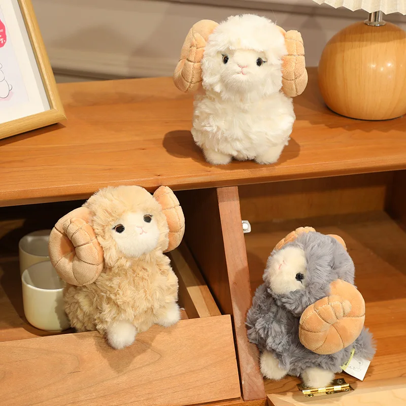 Peluche de cordero para momentos de descanso