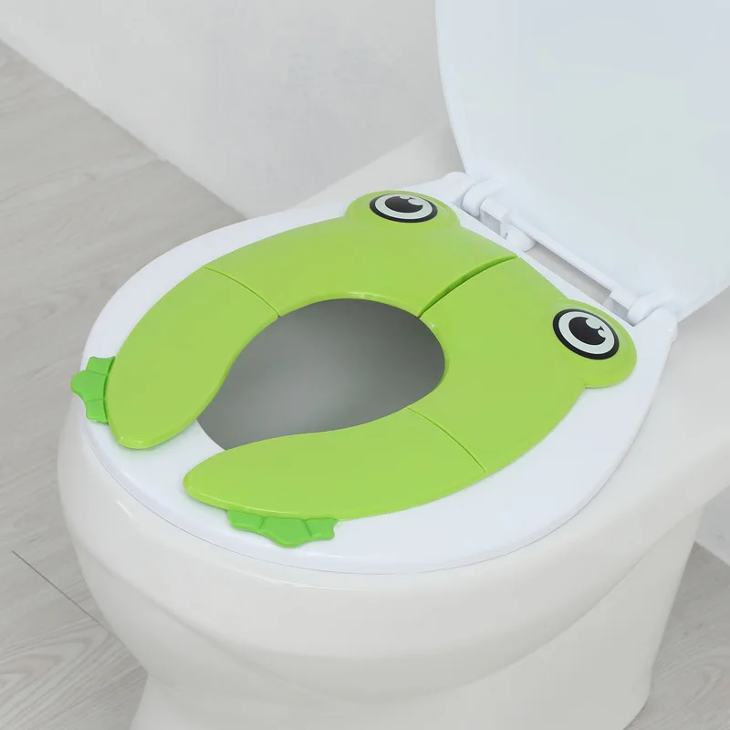 Entrenador de inodoro portátil para baños fuera de casa