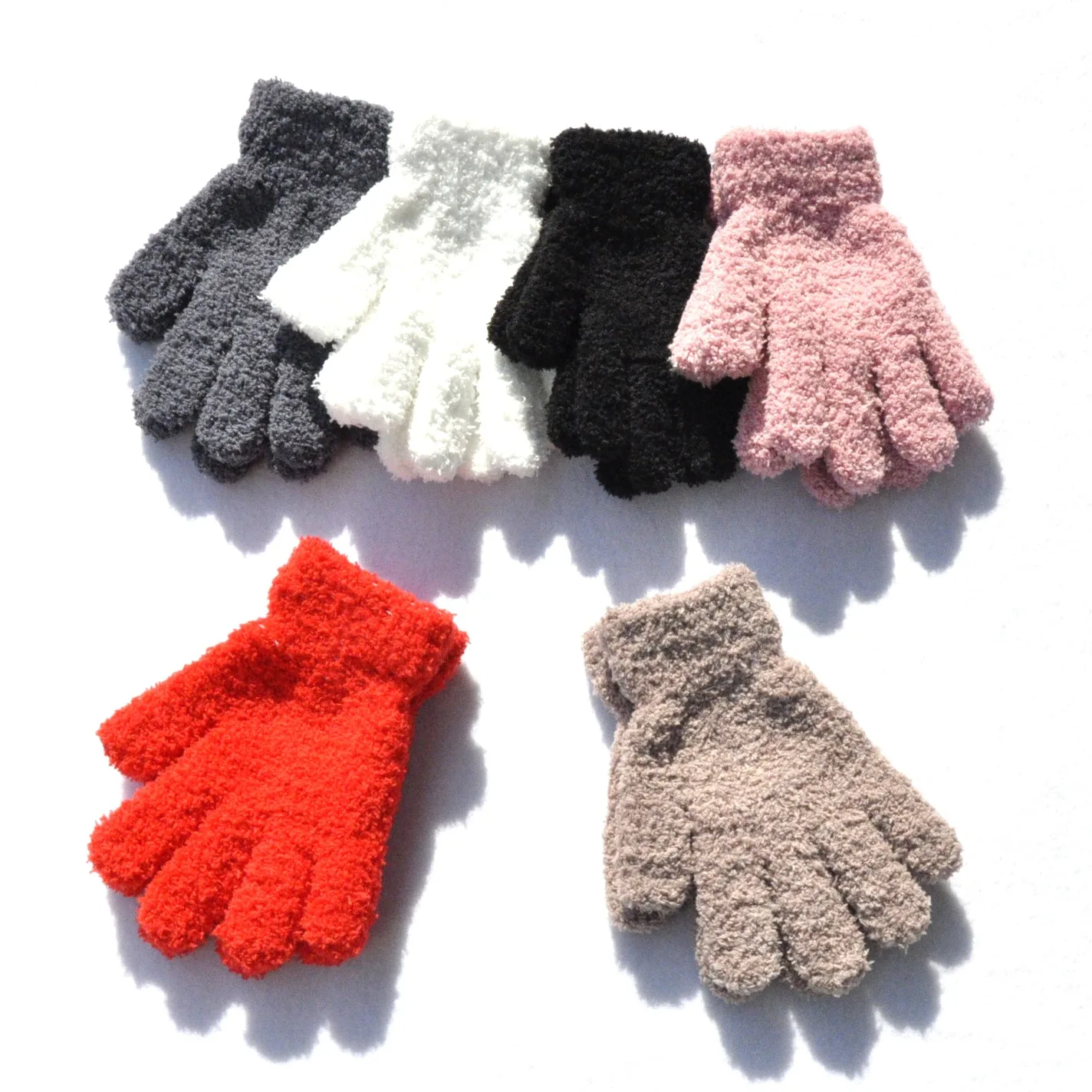 Guantes de invierno forro polar para niños