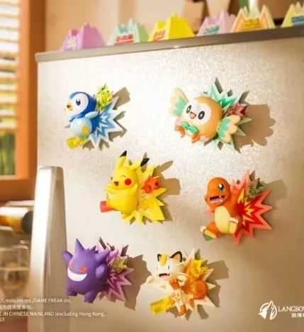 Imán de nevera Pikachu con figura magnética sorpresa - imagen 5