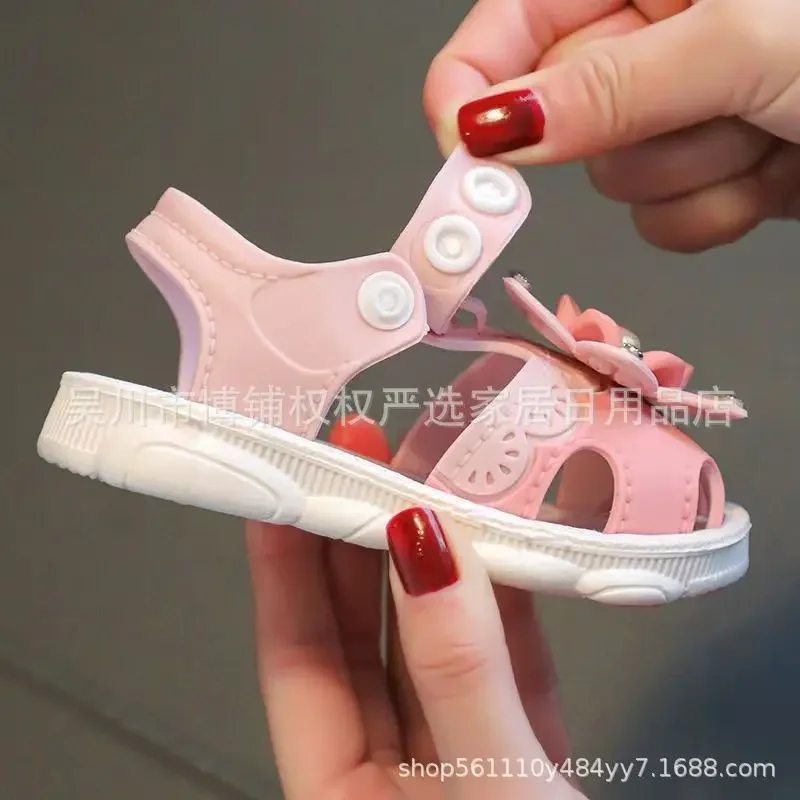Zapatos planos de niña con pajarita y perlas estilo princesa