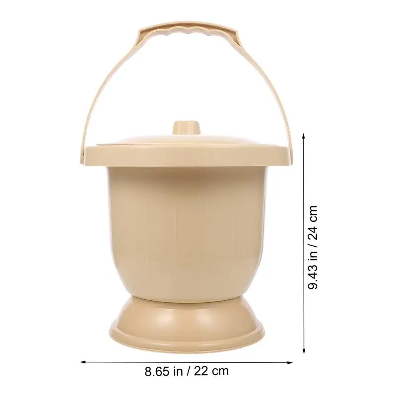 Orinal portátil de viaje para adultos cómodo y reutilizable - imagen 3