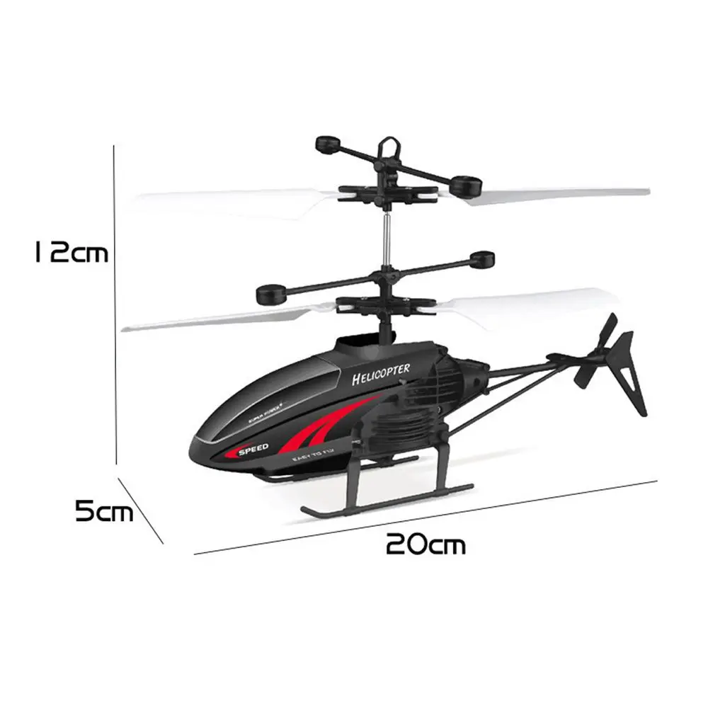 Hobbies Mini dron RC de helicóptero recargable USB para niños y adultos - imagen 3