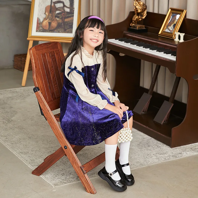 Zapatos Mary Jane de cuero para niña – princesa elegantes - imagen 2