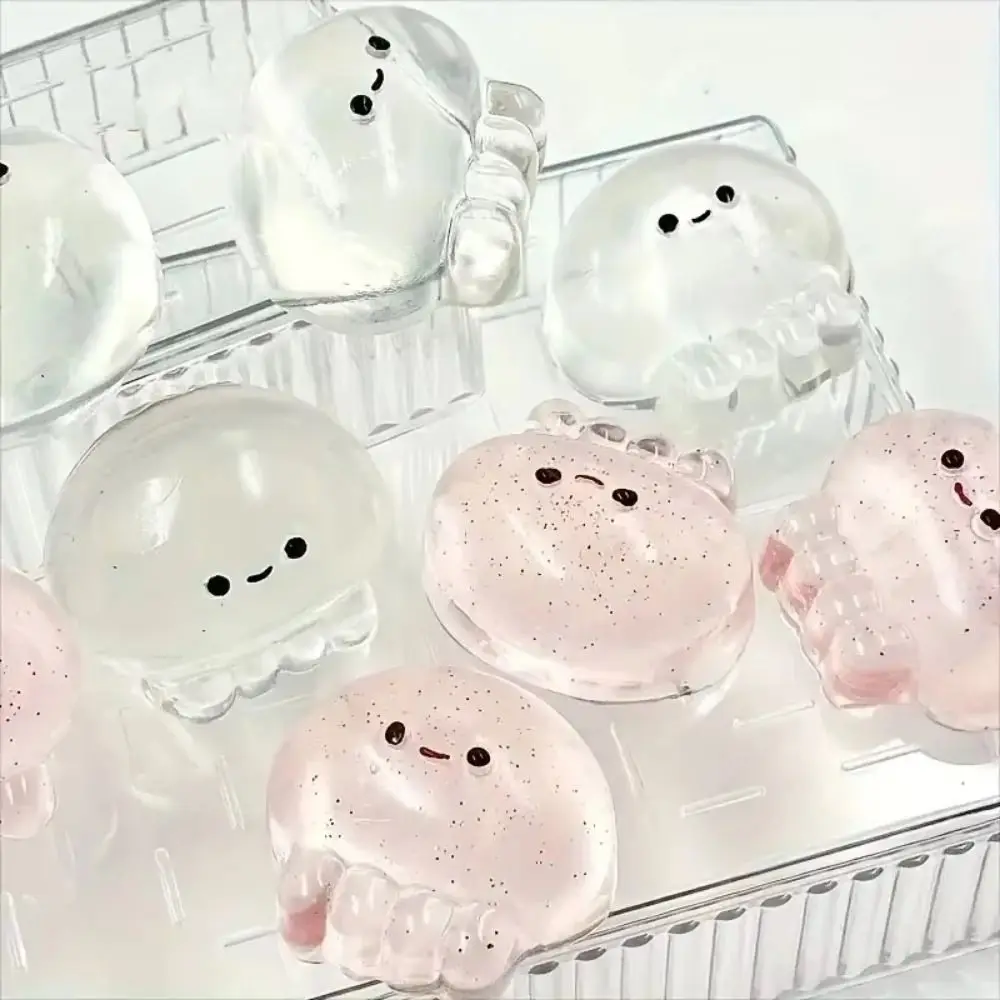 Juguete antiestrés de bolas transparentes TPR con burbujas realistas