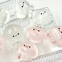 Juguete antiestrés de bolas transparentes TPR con burbujas realistas