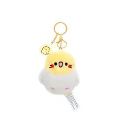 Llavero de peluche con sonido pajarito para niños