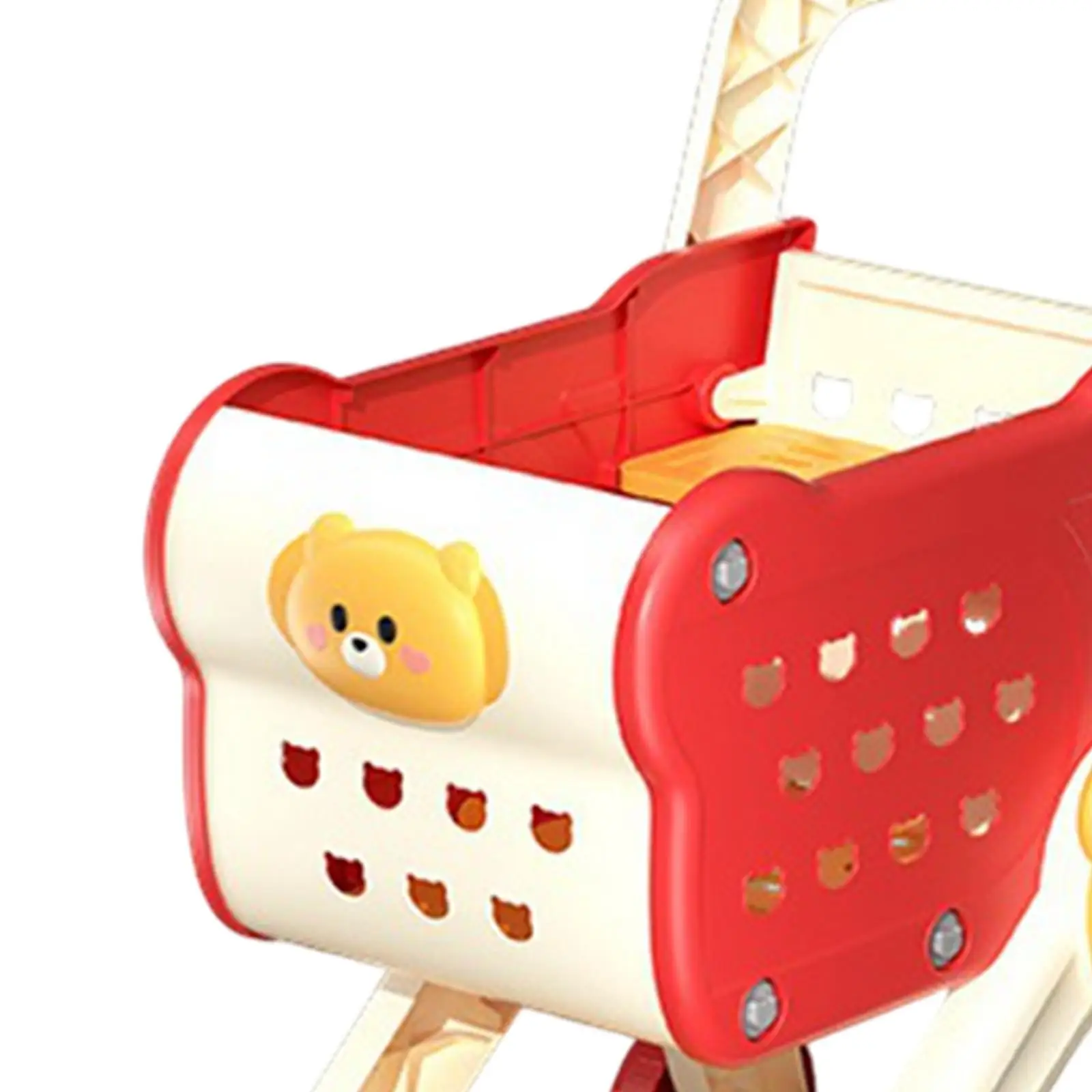 Carrito de la compra interactivo con comida de juguete para niños - imagen 5