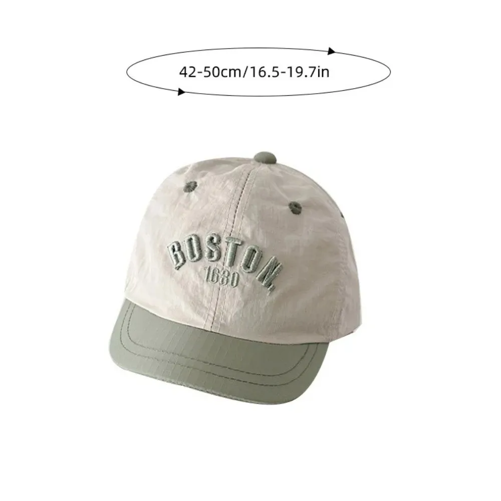 Gorra bebé béisbol retro visera de pato con bordado y secado rápido - imagen 5
