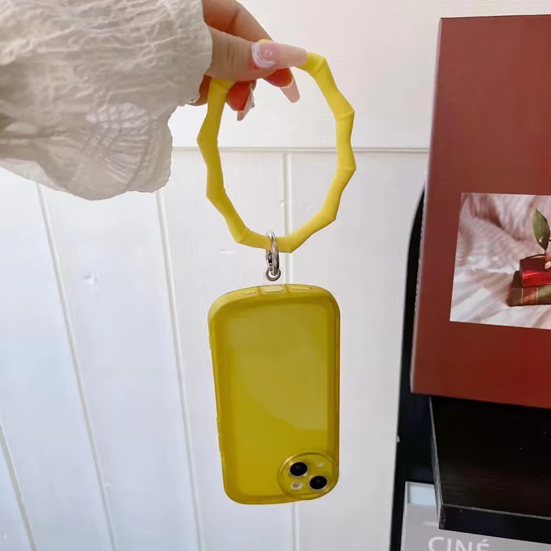 Detalle del material de silicona de la pulsera