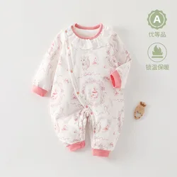 Somenie mono de invierno para recién nacidos con algodón térmico