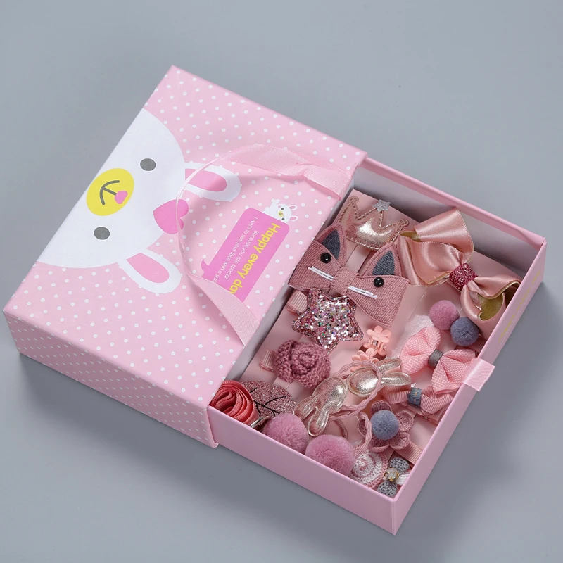 Conjunto de accesorios para el pelo de niña con diadema y horquillas - imagen 5