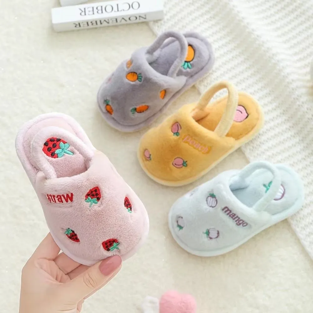 Zapatillas infantiles de algodon calidas para invierno antideslizantes - imagen 3