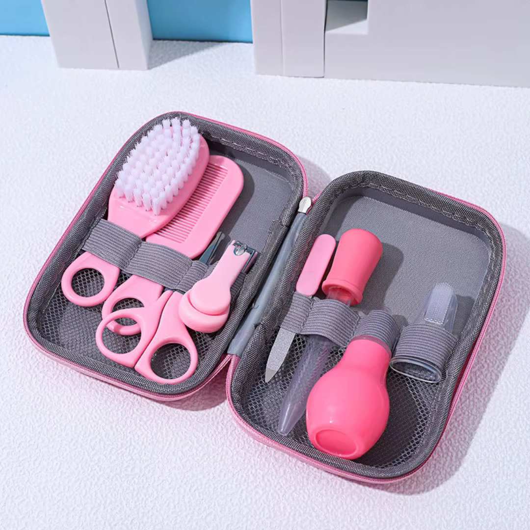 Aspirador nasal y tijeras para uñas