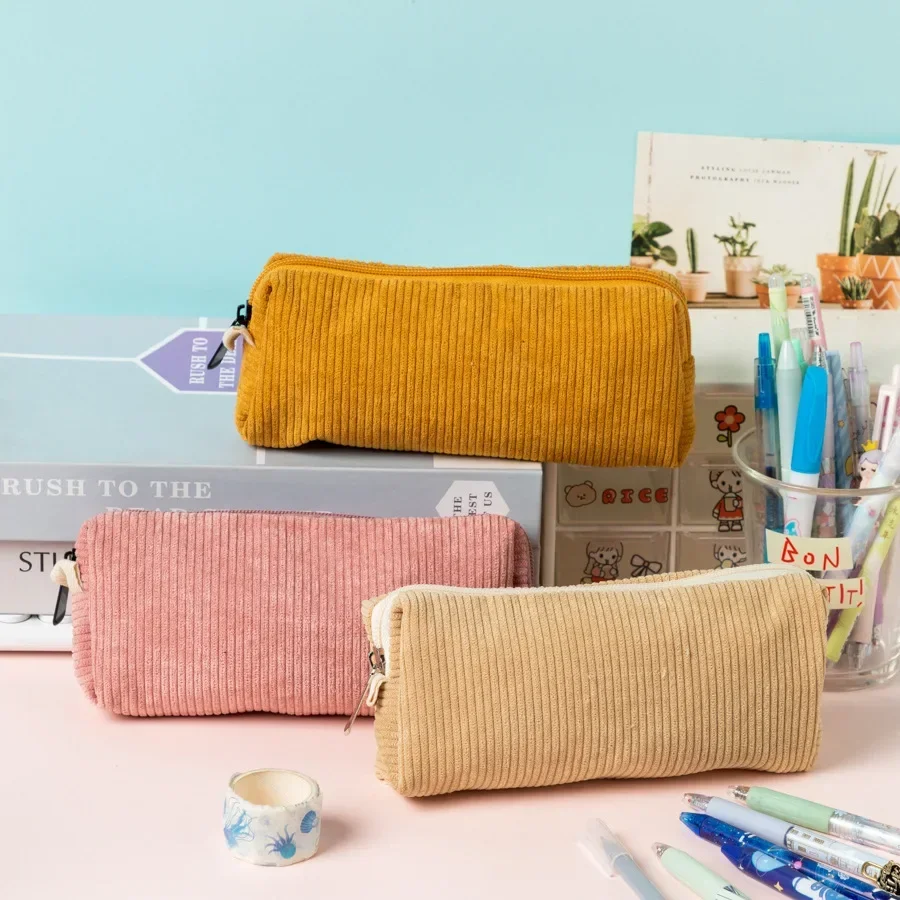 Estuche escolar de pana – Papelería estética infantil - imagen 5