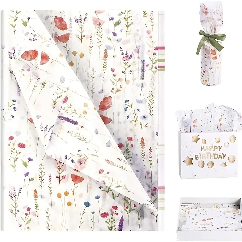 Papel de seda lavanda para manualidades y envoltorio de regalos - imagen 2