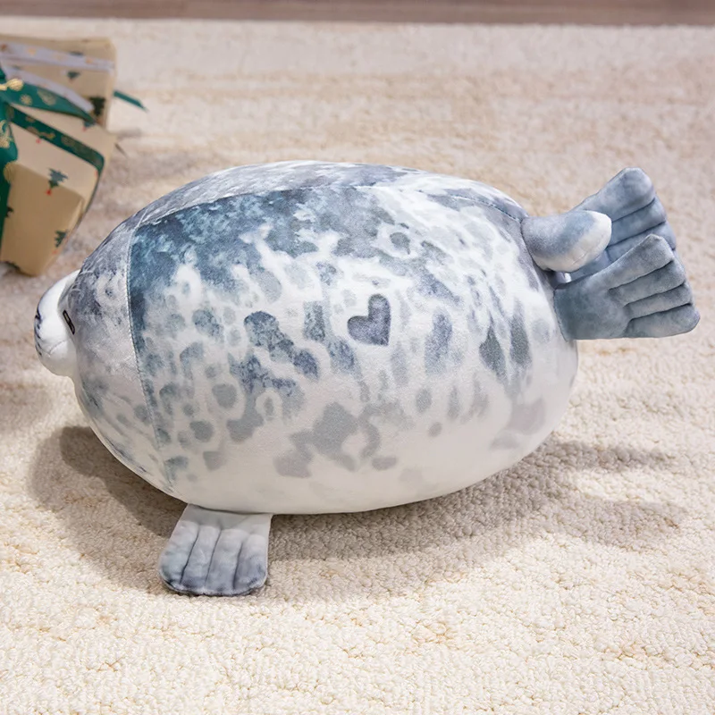 Almohada de peluche 3D en forma de león marino