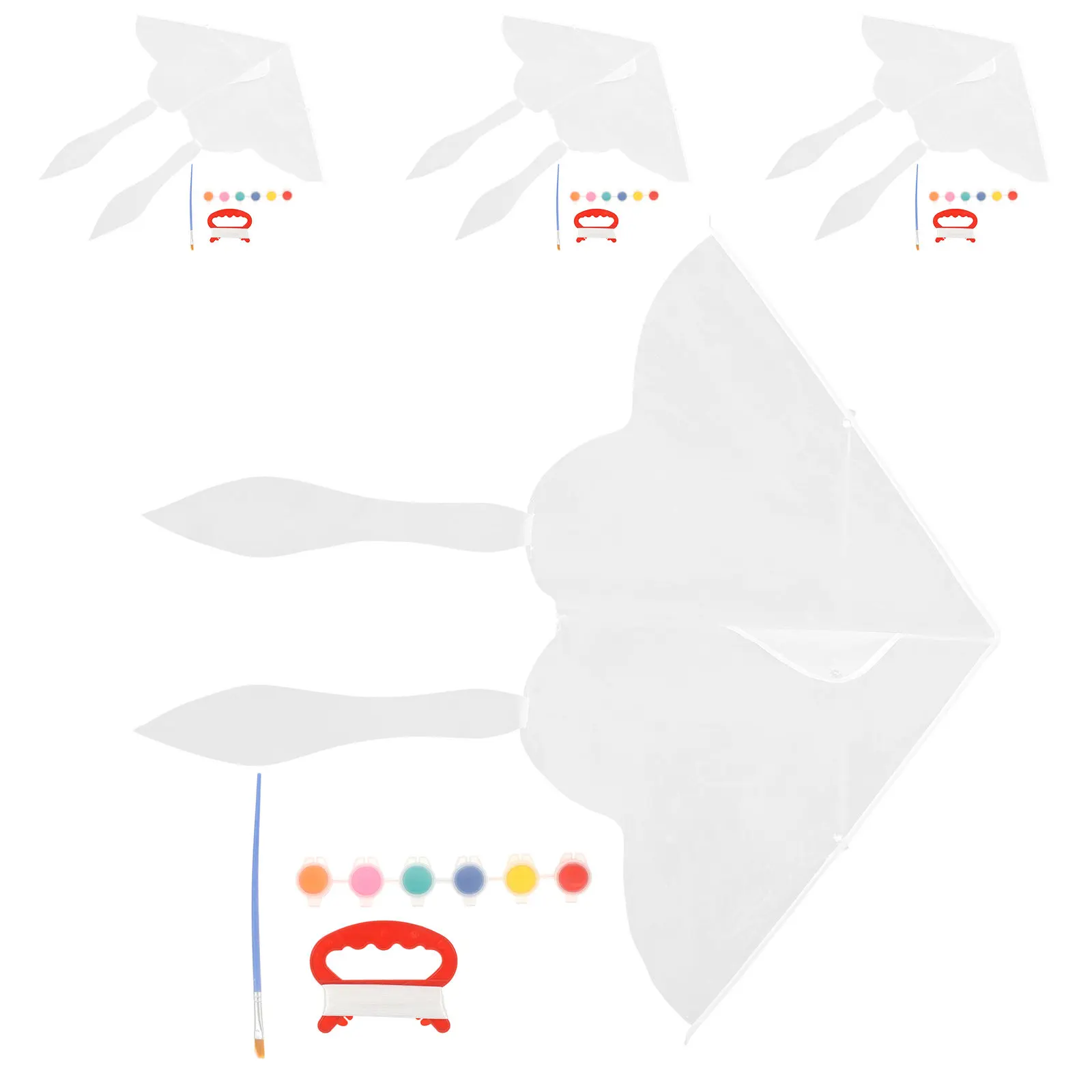 Cometas infantiles para pintar y diseñar, vuelo estable - imagen 4