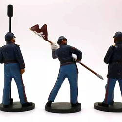 Figura de soldado de la Primera Guerra Mundial para exposición