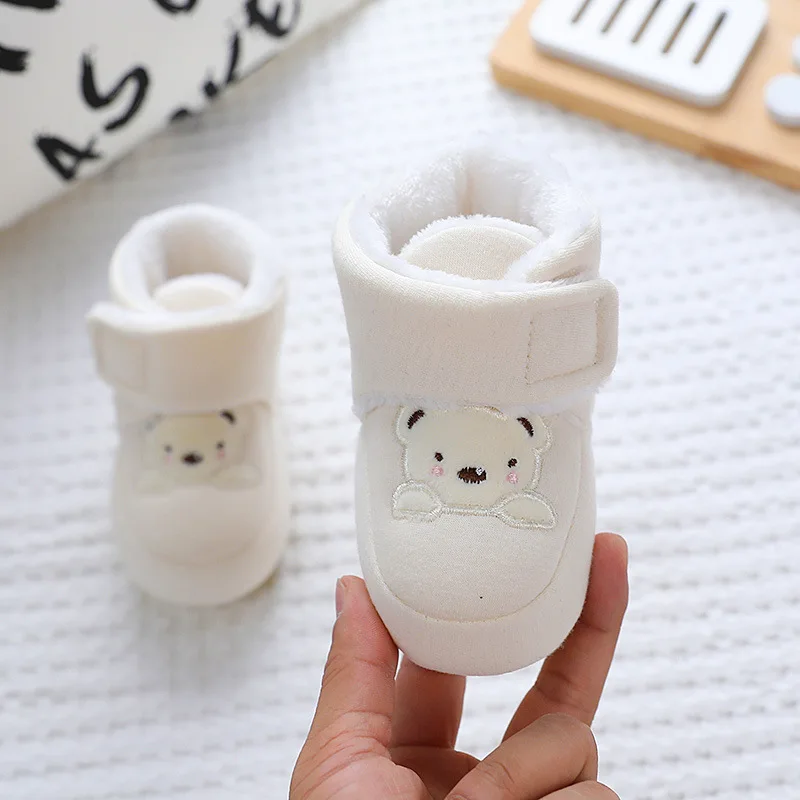 Zapatos primeros caminantes bebé suaves de algodón con dibujos - imagen 3