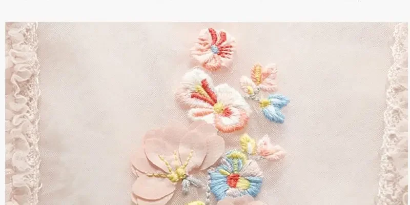 Somenie vestido de verano para niña con bordado floral - imagen 5