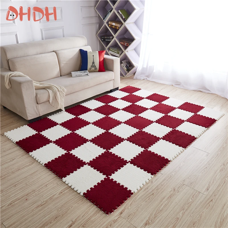 Alfombra de juego infantil de felpa suave para bebés y niños - imagen 2