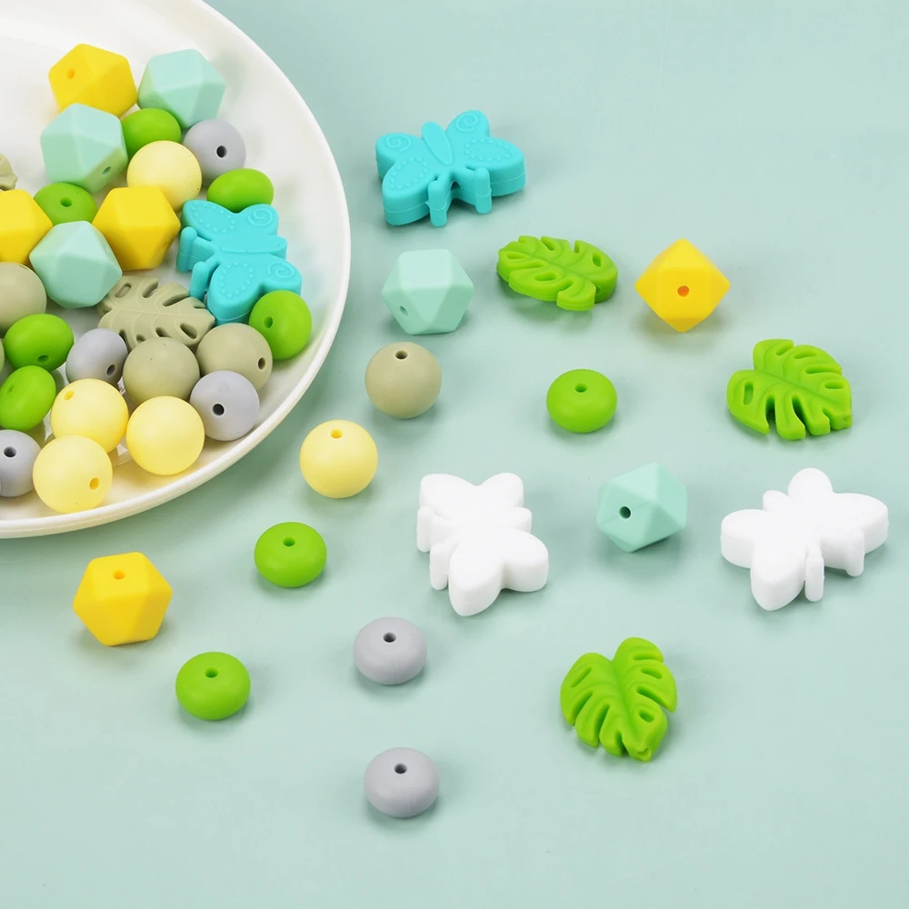 Cuentas silicona forma tortuga para collar infantil - LOFCA - imagen 3