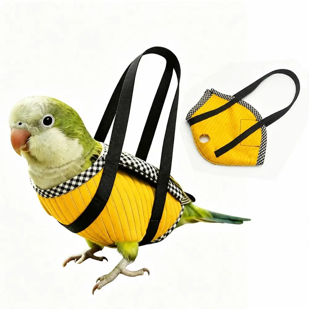Arnés chaleco transportador para loros ajustable exterior, transpirable - imagen 4