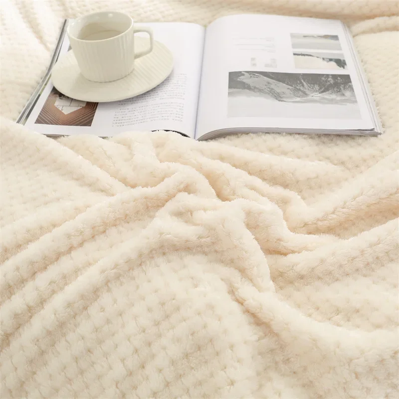 Manta para bebe de lana suave - ideal para cuna, cochecito y sofa - imagen 2