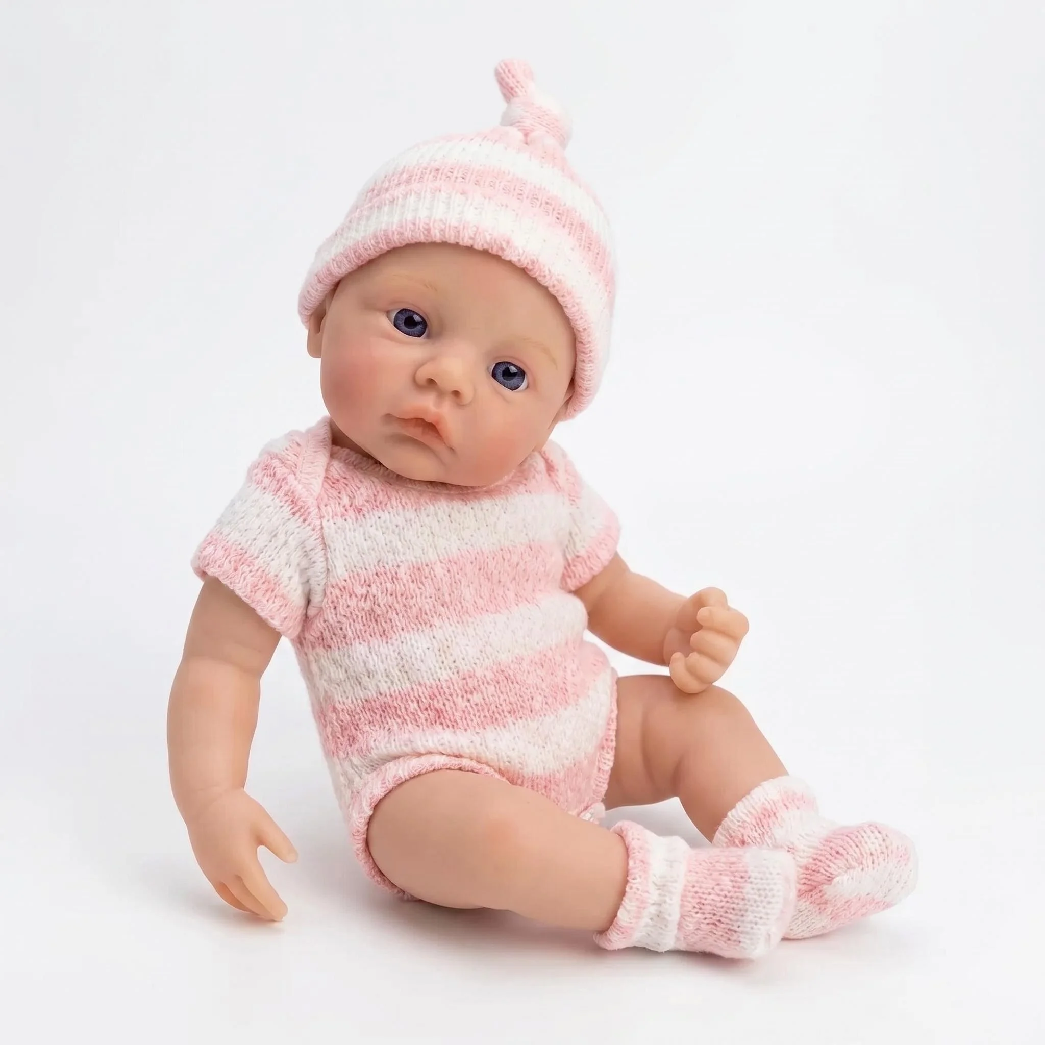 NPK Muñeca de silicona mini super suave flexible elástica para la palma - imagen 5
